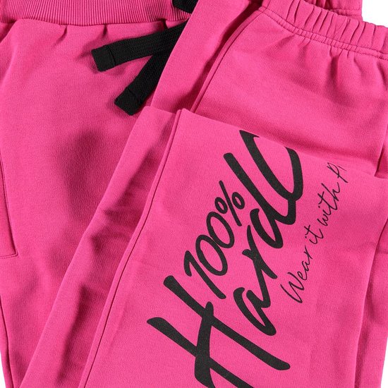 100% Hardcore Dames Jogging Broek Pride roze 100% Hardcore Dames Jogging Broek Pride roze