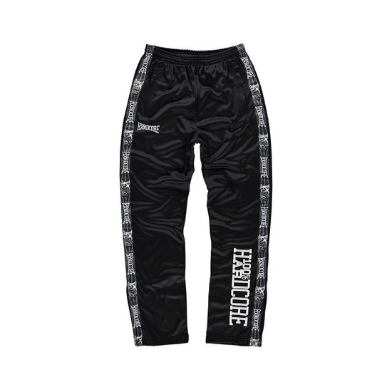 100% Hardcore Training Pants Logo Black / White 100% Hardcore Training Pants Logo Black / White