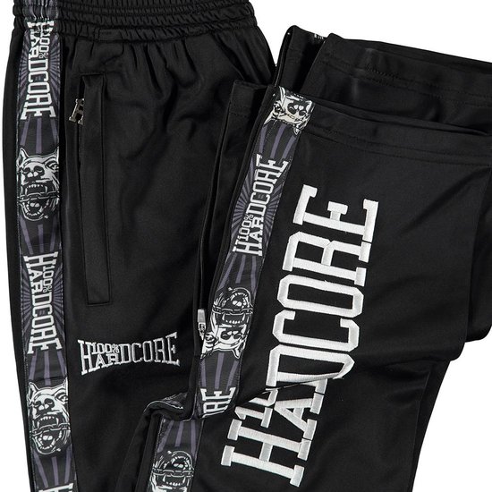 100% Hardcore Training Pants Logo Black / White 100% Hardcore Training Pants Logo Black / White