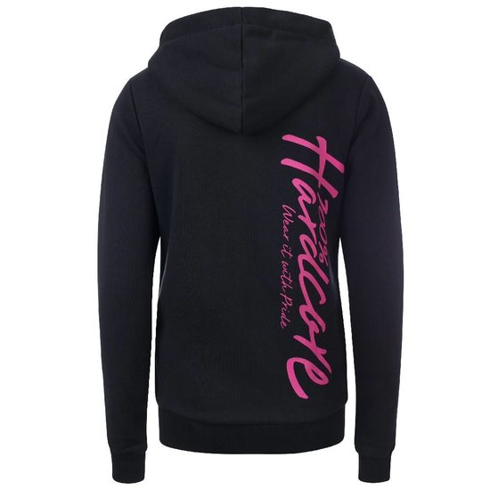 100% Hardcore dames vest basic 2.0 zwart /roze 100% Hardcore dames vest basic 2.0 zwart /roze