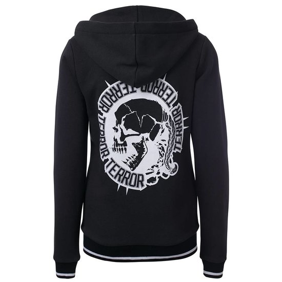 Terror Lady Hooded Zipper Circle of Death Terror Lady Hooded Zipper Circle of Death