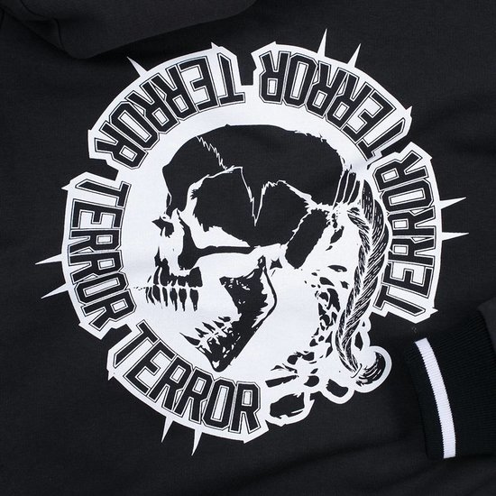 Terror Lady Hooded Zipper Circle of Death Terror Lady Hooded Zipper Circle of Death