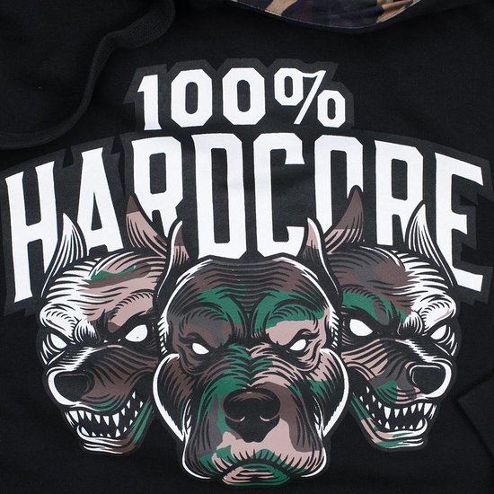 100% Hardcore Hoodie Army Dogs 100% Hardcore Hoodie Army Dogs