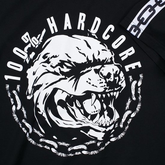 100% HardcoreT- Shirt Aggressive Breed Zwart 100% HardcoreT- Shirt Aggressive Breed Zwart