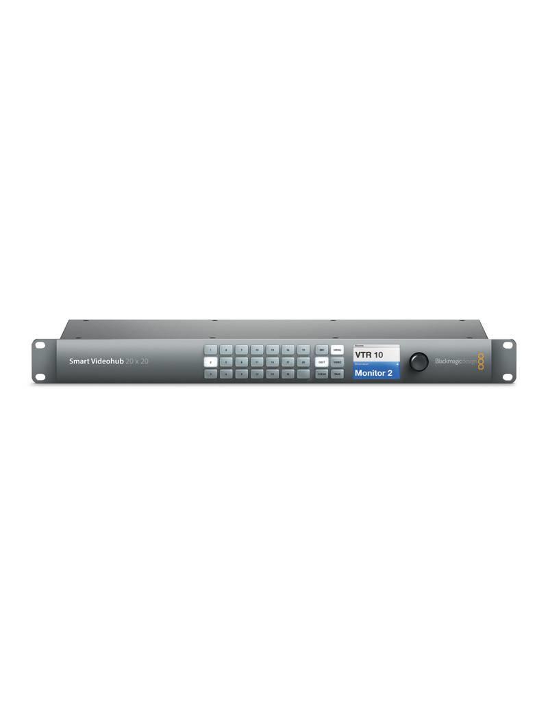 blackmagic smart videohub 20x20