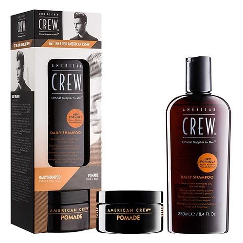 American Crew Daily Shampoo & Pomade Set American Crew Daily Shampoo & Pomade Set