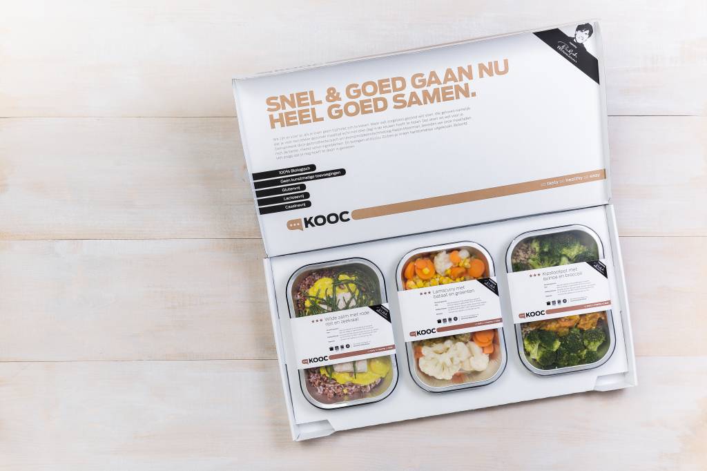 Het nieuwe kant-en-klaar dineren vanaf de geboorte
