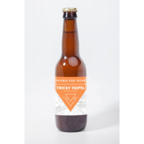 Gebrouwen door Vrouwen Tricky Tripel Gebrouwen door Vrouwen Tricky Tripel