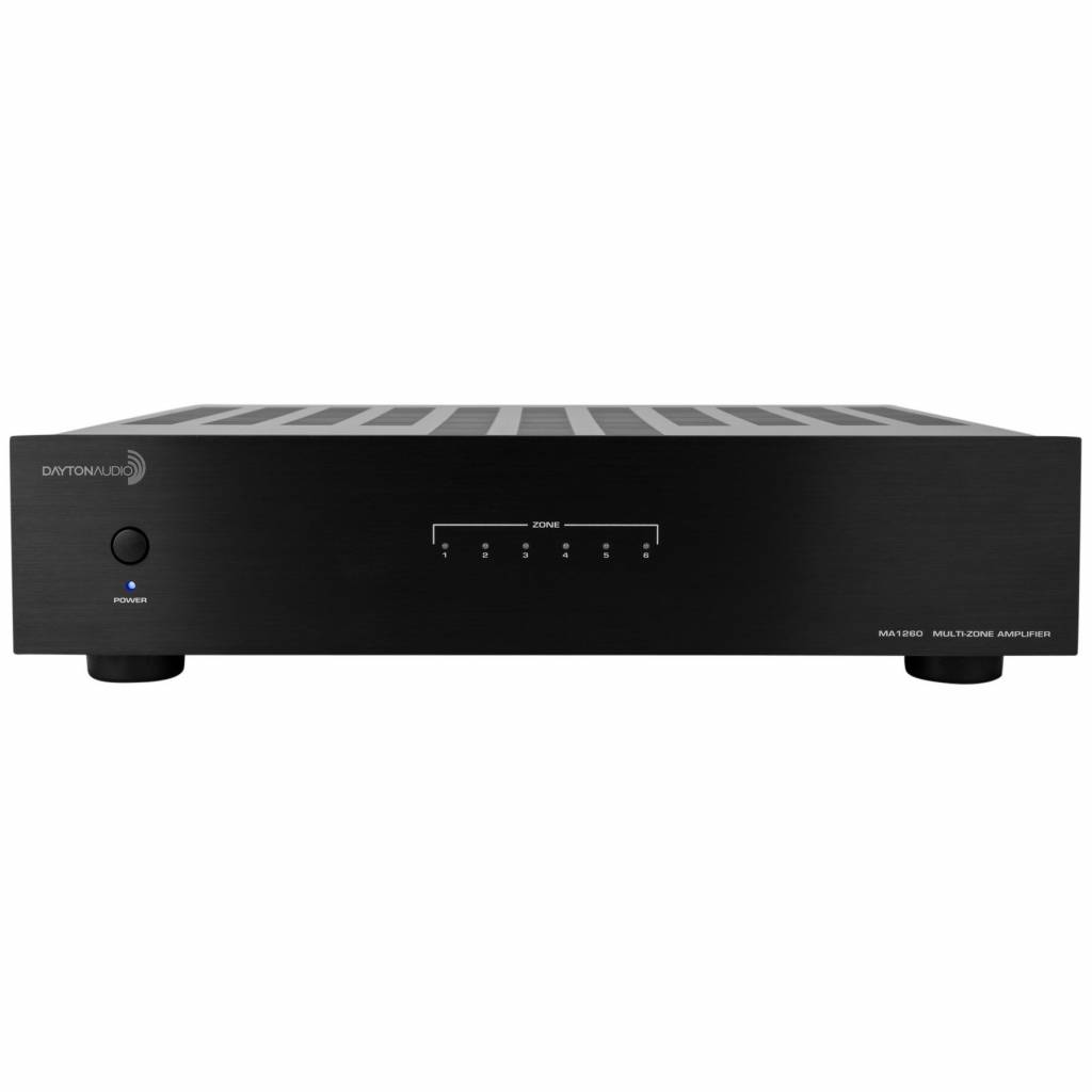 Dayton Audio Ma1260 Multi Zone 12 Channel Amplifier 60wpc Dayton Audio Ma1260 Multi Zone 12 Channel Amplifier 60wpc
