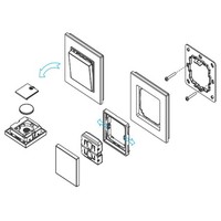 1-Kanal LED Wanddrucker mit Funksteuerung