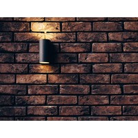 Tweezijdig oplichtende buitenlamp wand voor GU10 spots IP44 vochtbestendig 3 jaar garantie