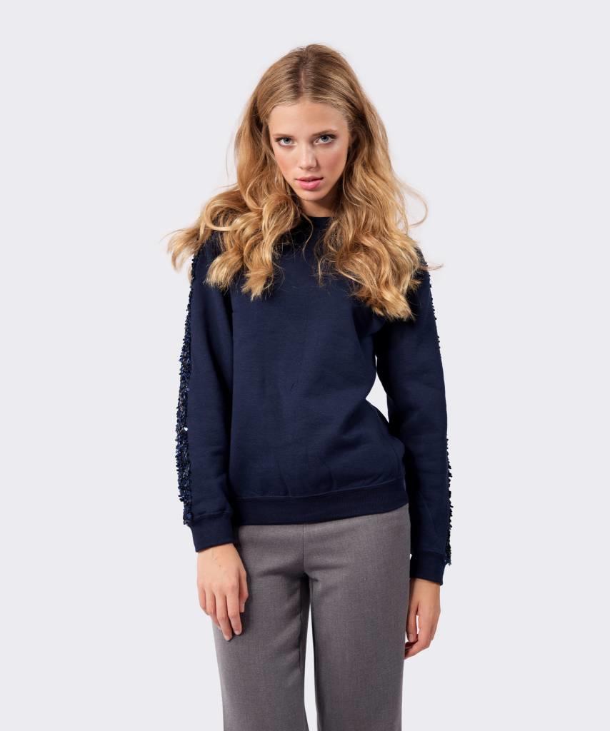 Basic L&M Sweater Dark Blue Big Blue - Lewis & Melly