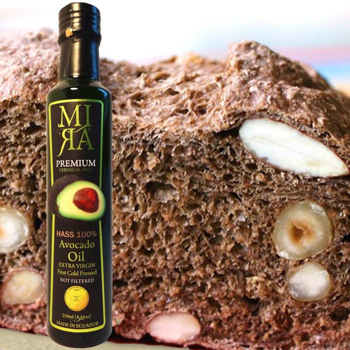 Notenbrood met MIRA avocado olie