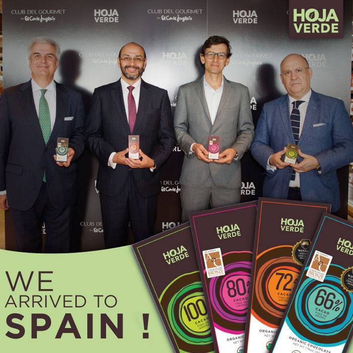 Hoja Verde in Gourmet Club of El Corte Inglés Spanje