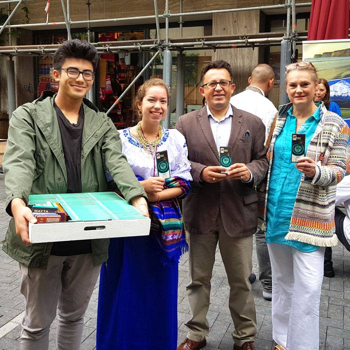 Ecuador's Fine Taste bij viering Onafhankelijkheidsdag Ecuador
