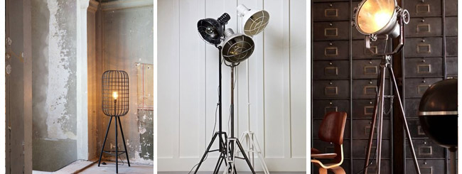 Industrial design Floor lamps 