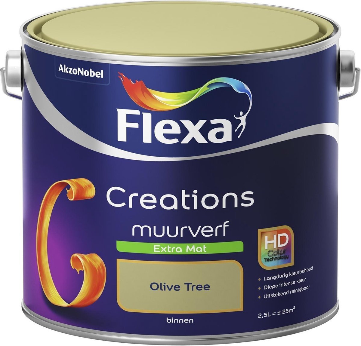 Flexa Creations Muurverf Extra Mat - Olive Tree