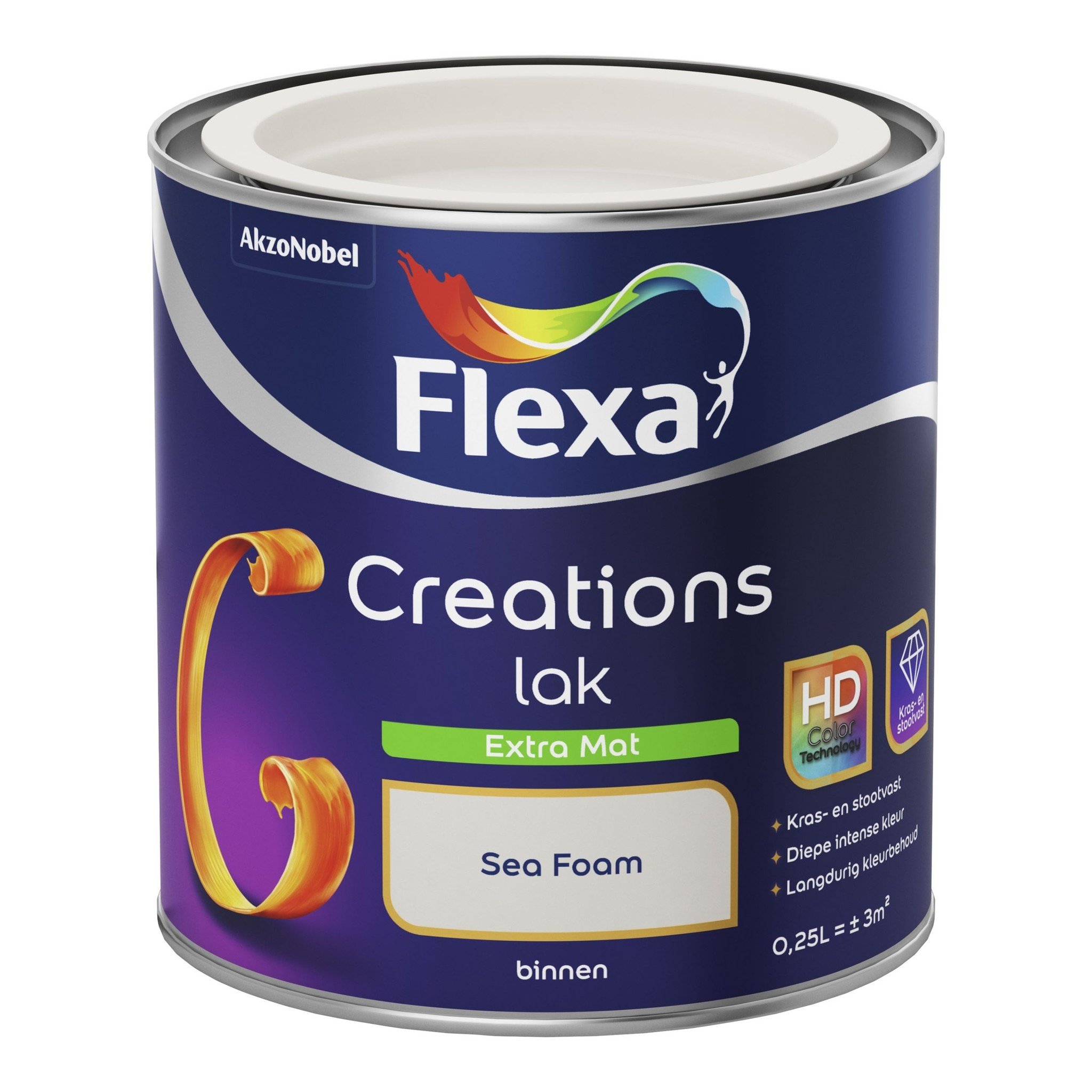 Flexa Creations Lak Extra Mat - Sea Foam