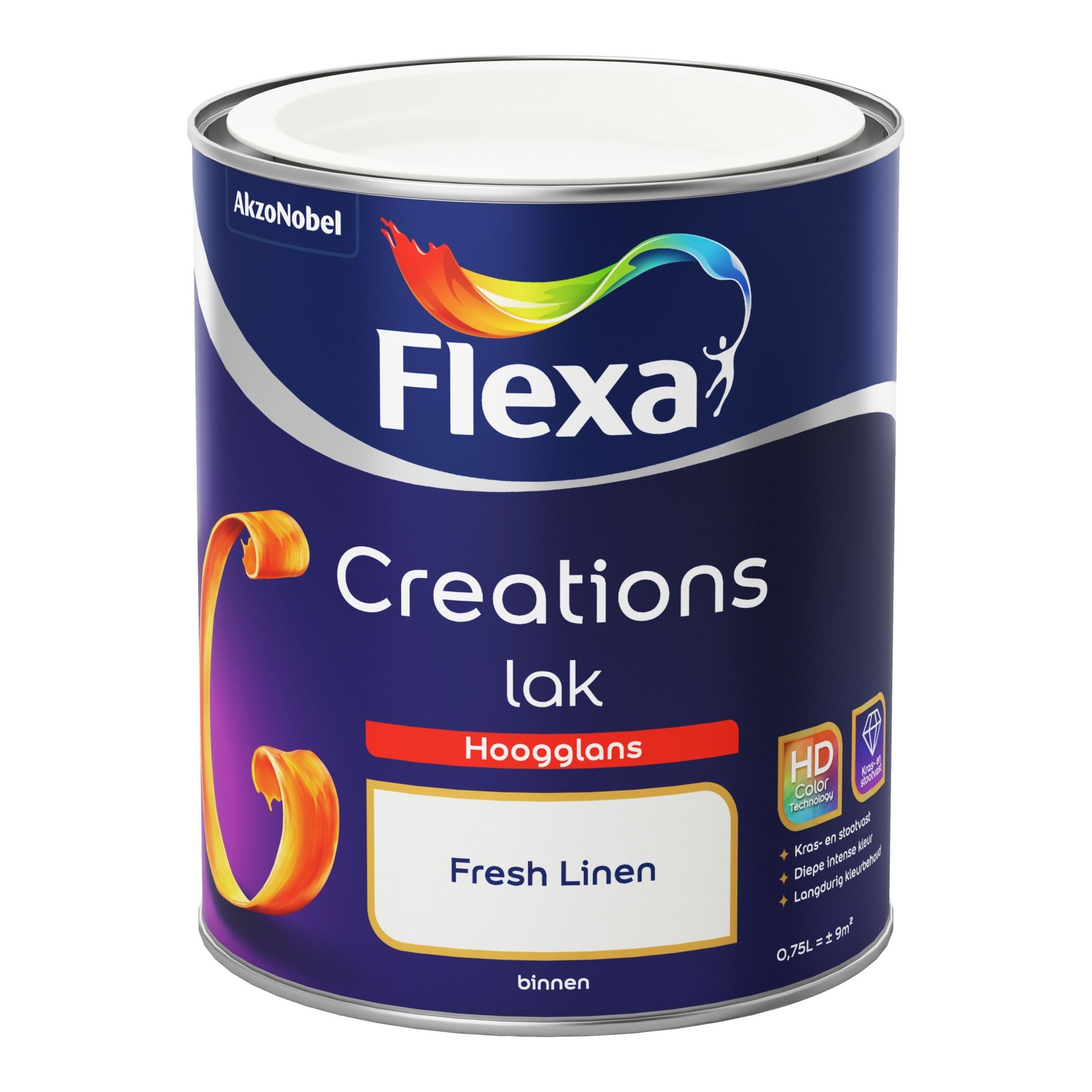 Flexa Creations Lak Hoogglans - Fresh Linen