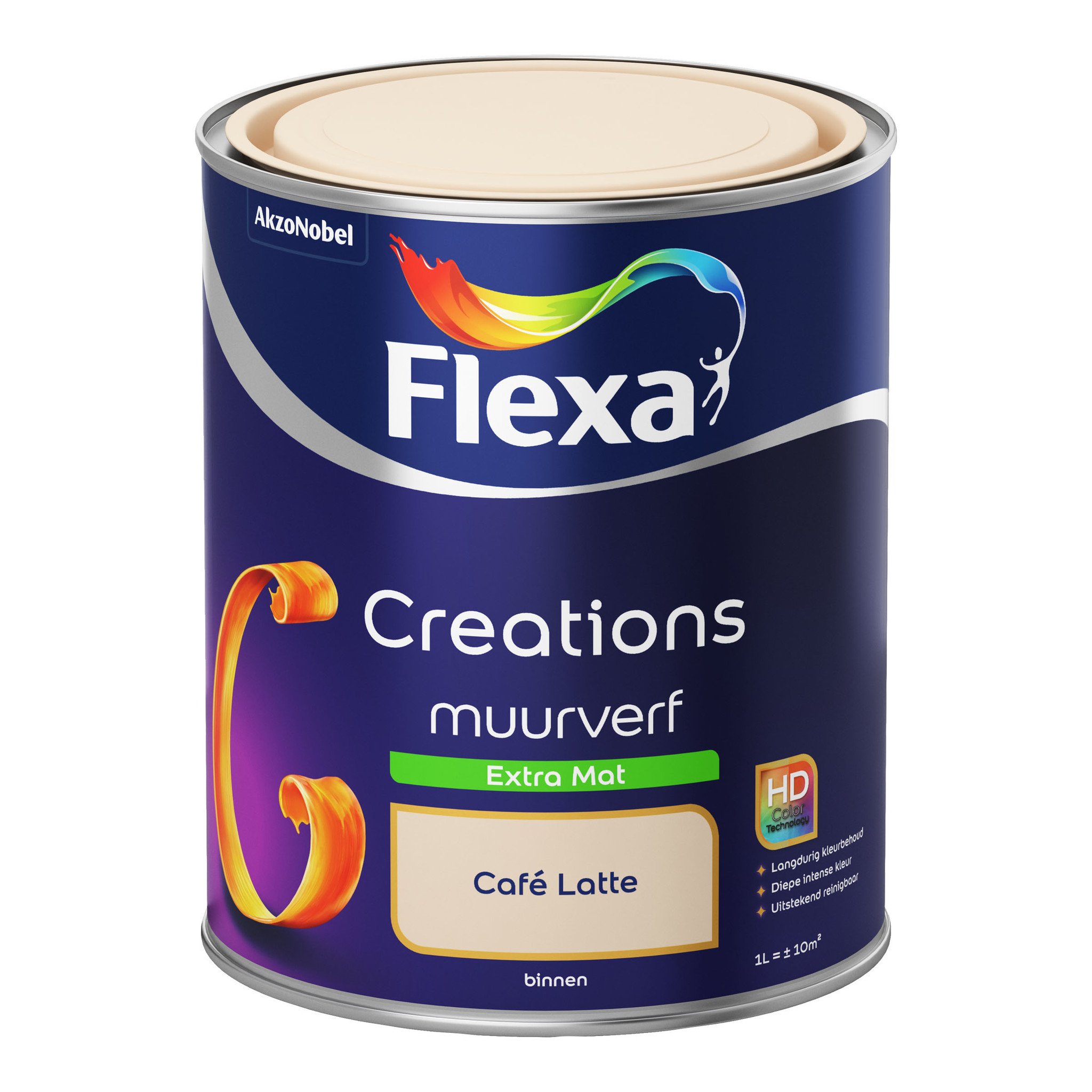 Flexa Creations Muurverf Extra Mat - Cafe Latte