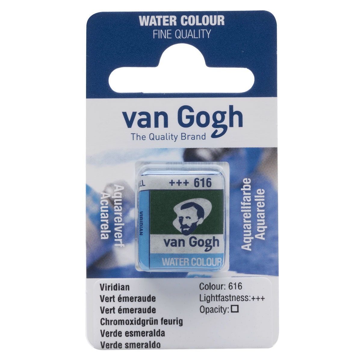 Van Gogh Aquarelverf Napje - Vert Émeraude #616