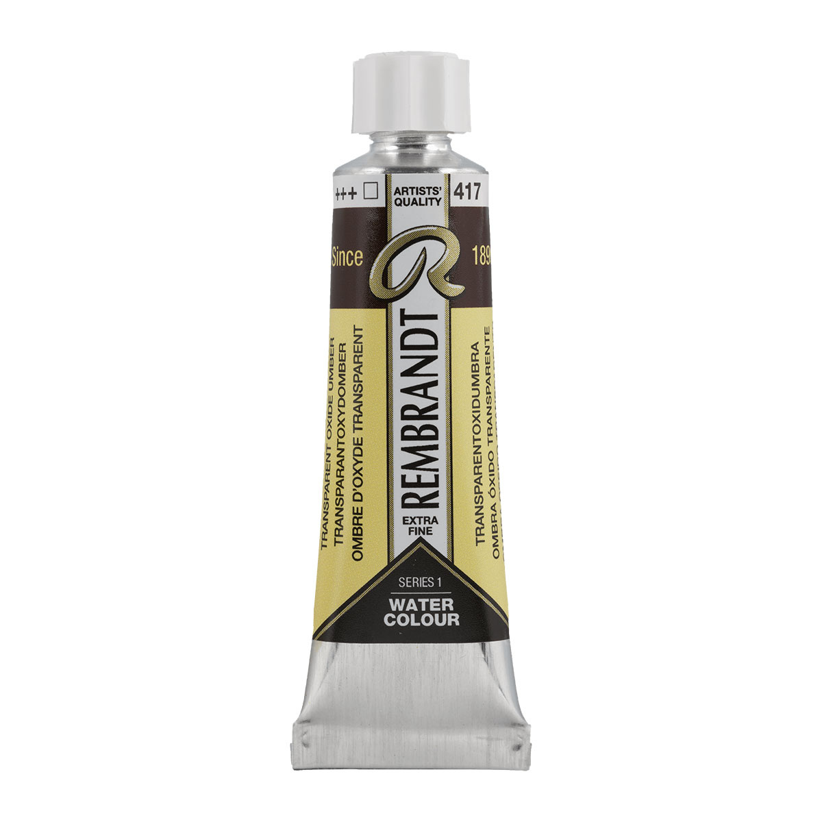Rembrandt Aquarelverf Tube 10 ml - Transparantoxydomber #417