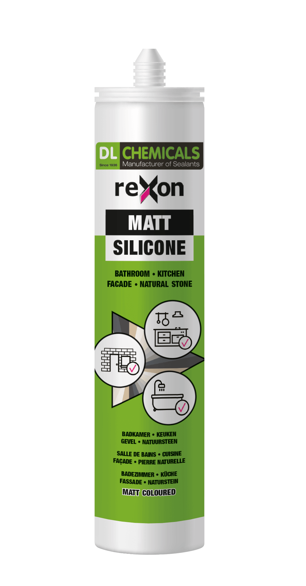 Rexon Matt Silicone Mat - Grijs