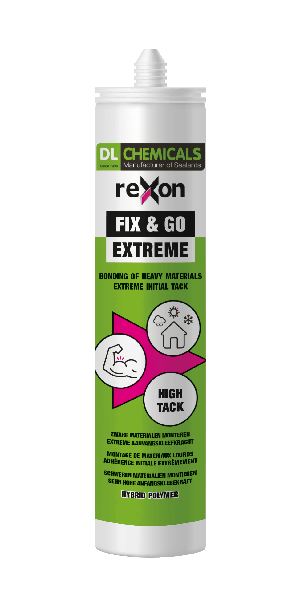 Rexon Fix & Go Extreme - Zwart