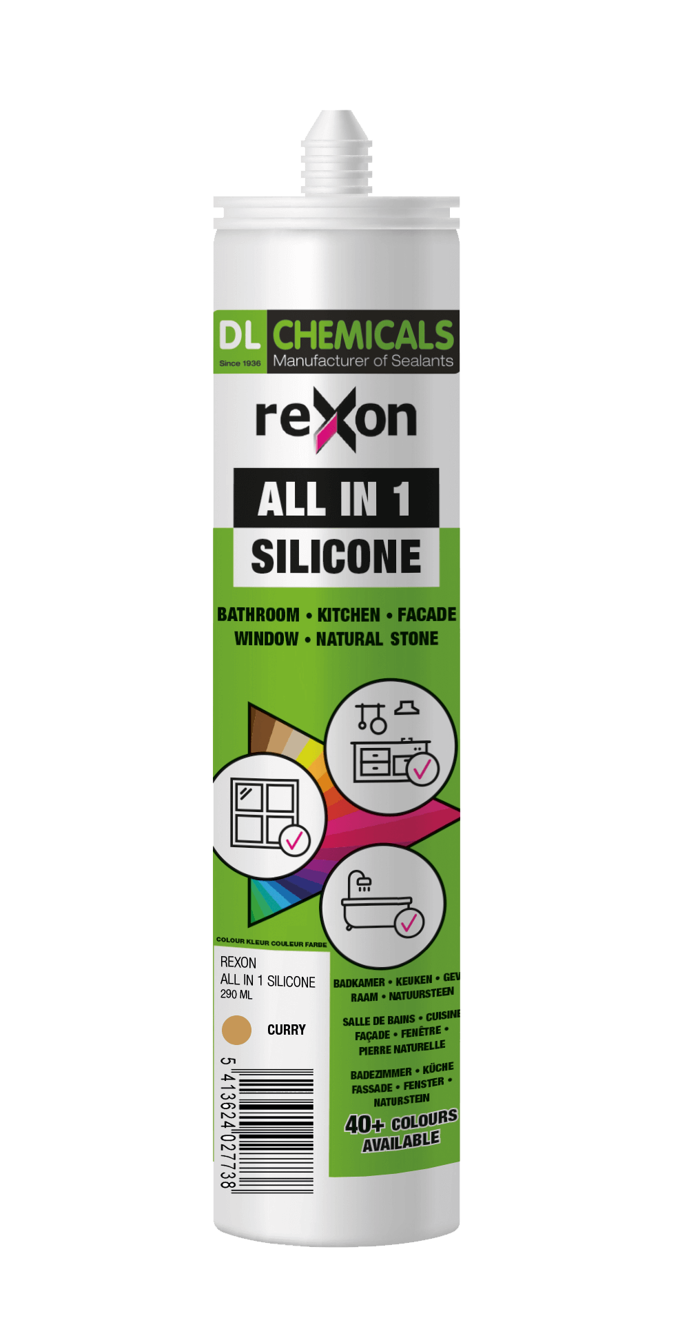 Rexon All In 1 Silicone - Licht Beige - 290 ml