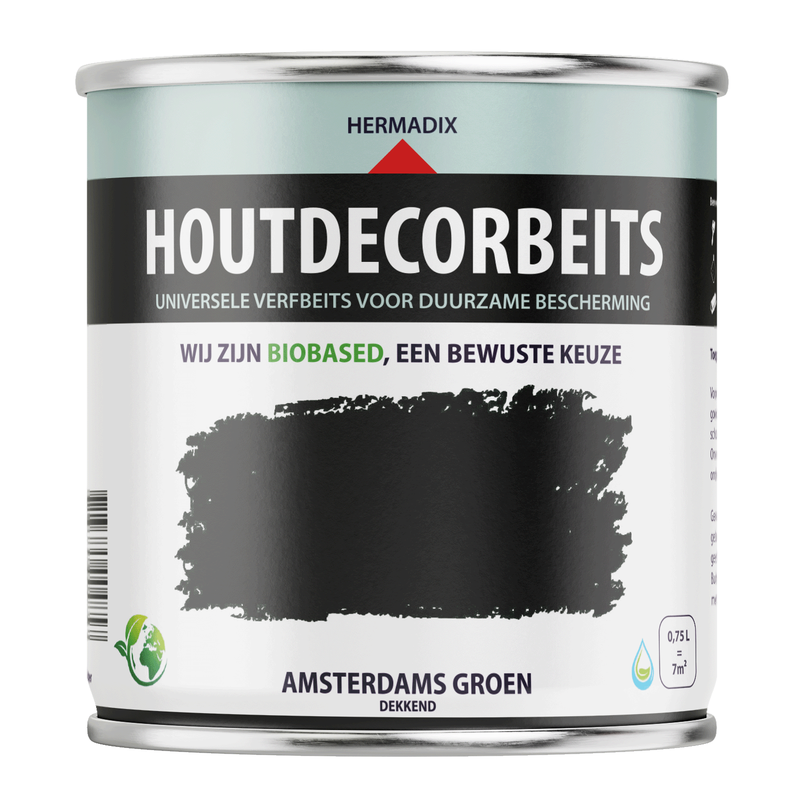 Hermadix Houtdecor Verfbeits - Amsterdams Groen