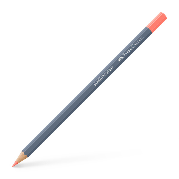Faber Castell Aquarelpotlood Goldfaber Pastel - Scarlet rood 418