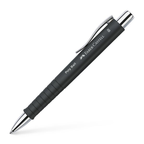 Faber Castell Balpen Poly Ball XB - Zwart