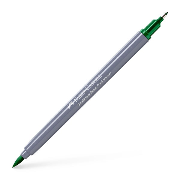 Faber Castell Duo aquarelmarker Goldfaber - 163 smaragdgroen