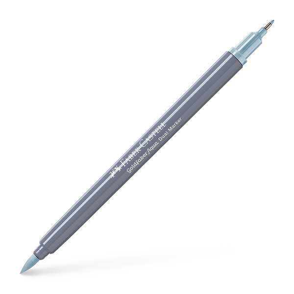 Faber Castell Duo aquarelmarker Goldfaber - 164 water blauw