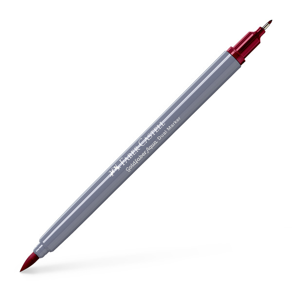 Faber Castell Duo aquarelmarker Goldfaber - 227 scharlaken alazarin rood