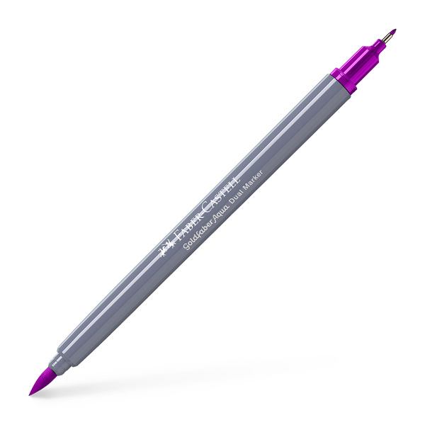 Faber Castell Duo aquarelmarker Goldfaber - 228 helder magenta