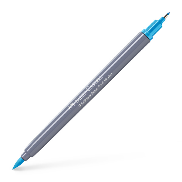 Faber Castell Duo aquarelmarker Goldfaber - 245 mangaan blauw