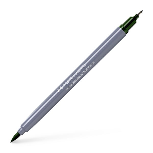 Faber Castell Duo aquarelmarker Goldfaber - 267 dennengroen