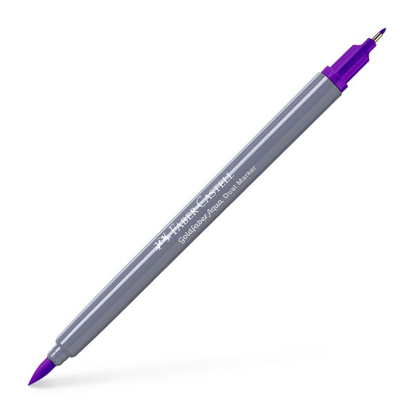Faber Castell Duo aquarelmarker Goldfaber - 284 paars