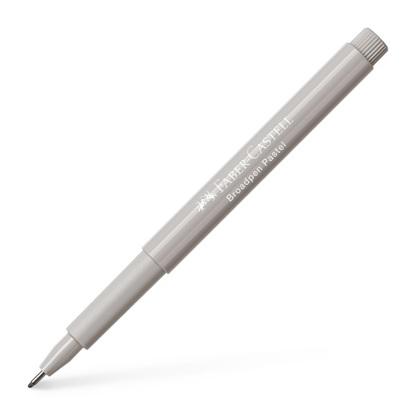 Faber Castell Fineliner Broadpen Pastel - 0.8mm Grijs