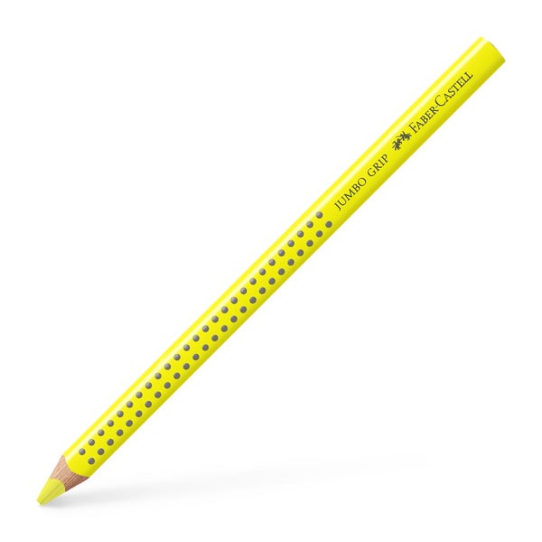 Faber Castell Kleurpotlood Jumbo Grip - 04 lichtgeel