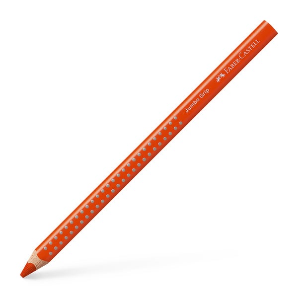 Faber Castell Kleurpotlood Jumbo Grip - 15 cadmiumoranje donker