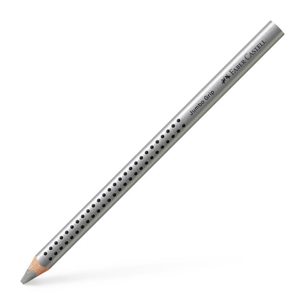Faber Castell Kleurpotlood Jumbo Grip - 82 zilver