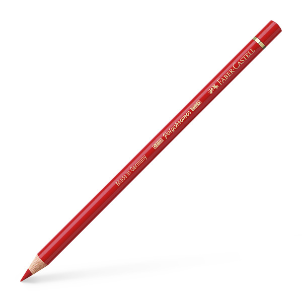 Faber Castell kleurpotlood Polychromos - 121 geraniumrood fel