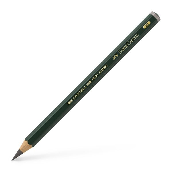 Faber Castell Potlood 9000 - Jumbo 2B