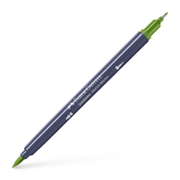 Faber Castell Sketchmarker Goldfaber - 168 earth green yellowish