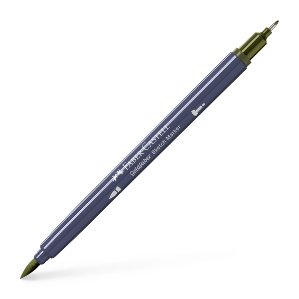Faber Castell Sketchmarker Goldfaber - 173 olive green yellowish