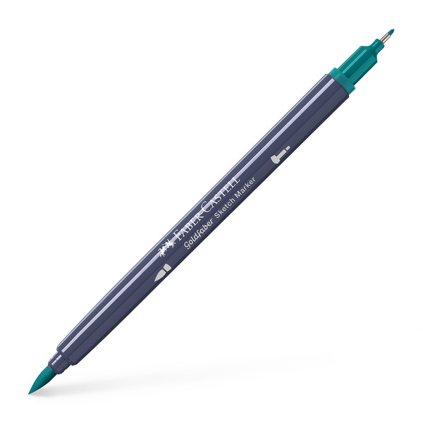 Faber Castell Sketchmarker Goldfaber - 313 dark cobalt green