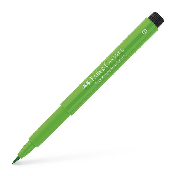 Faber Castell Tekenstift Pitt Artist Pen Brush - 112 bladgroen