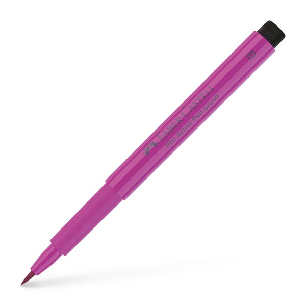 Faber Castell Tekenstift Pitt Artist Pen Brush - 125 middelpaars